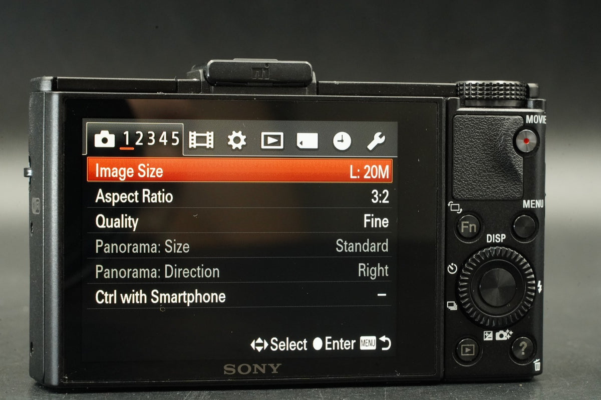 Sony Cyber-shot DSC-RX100 II M2 20.2MP Digital Camera #12190