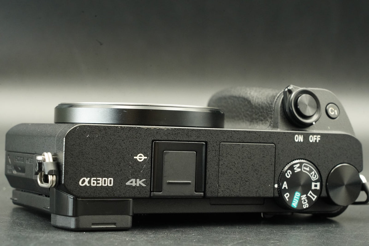 Sony Alpha a6300 Mirrorless Digital Camera Body Only Black -16282 cuts- #12249