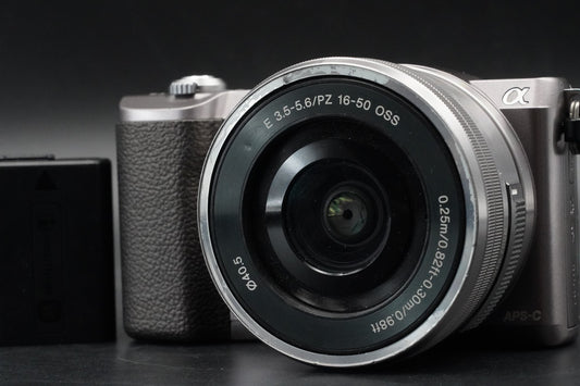 Sony Alpha a5100 Mirrorless Digital Camera with Lens Silver US STOCK #11055