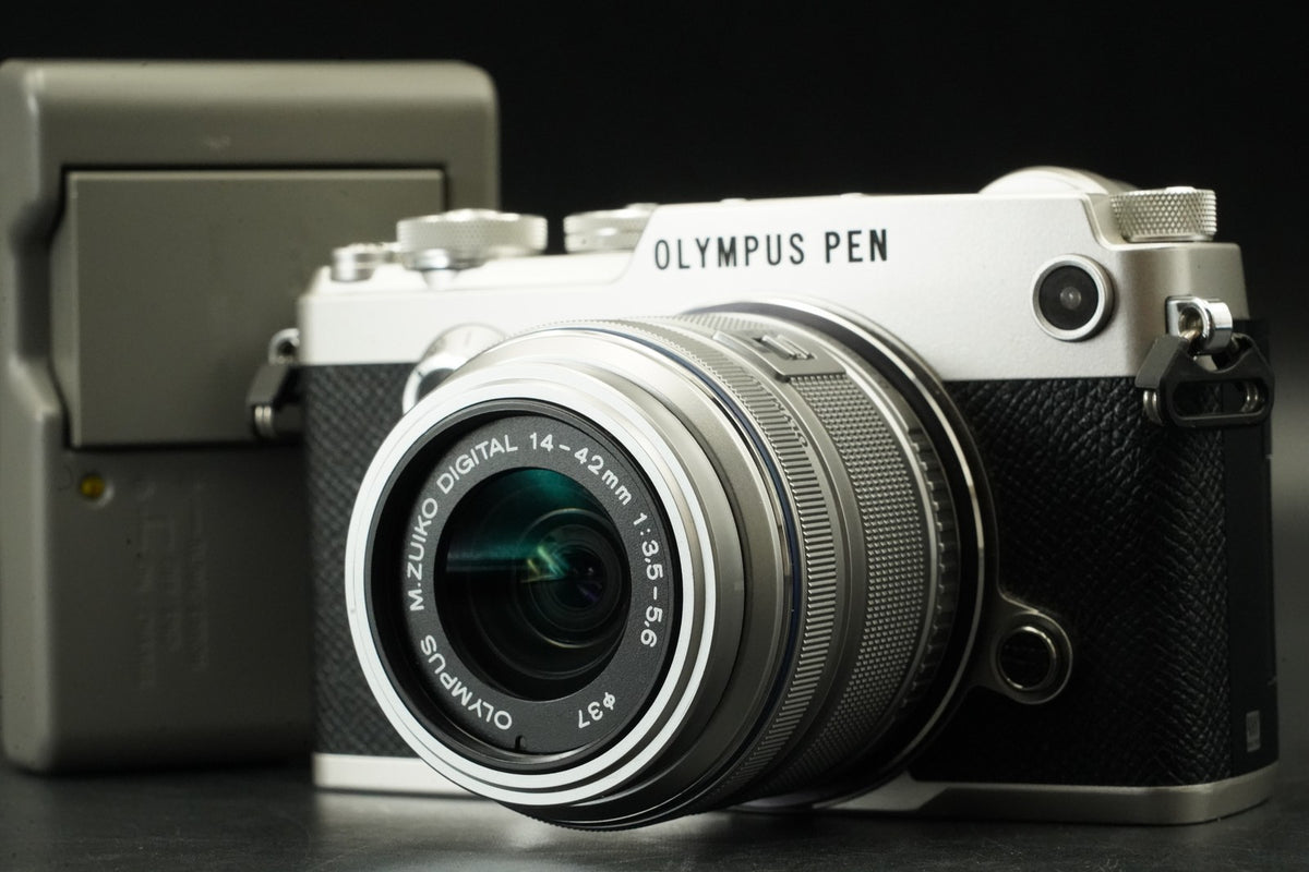 Olympus PEN-F Mirrorless Digital Camera w/ 14-42mm Lens -12441 cut- #12373