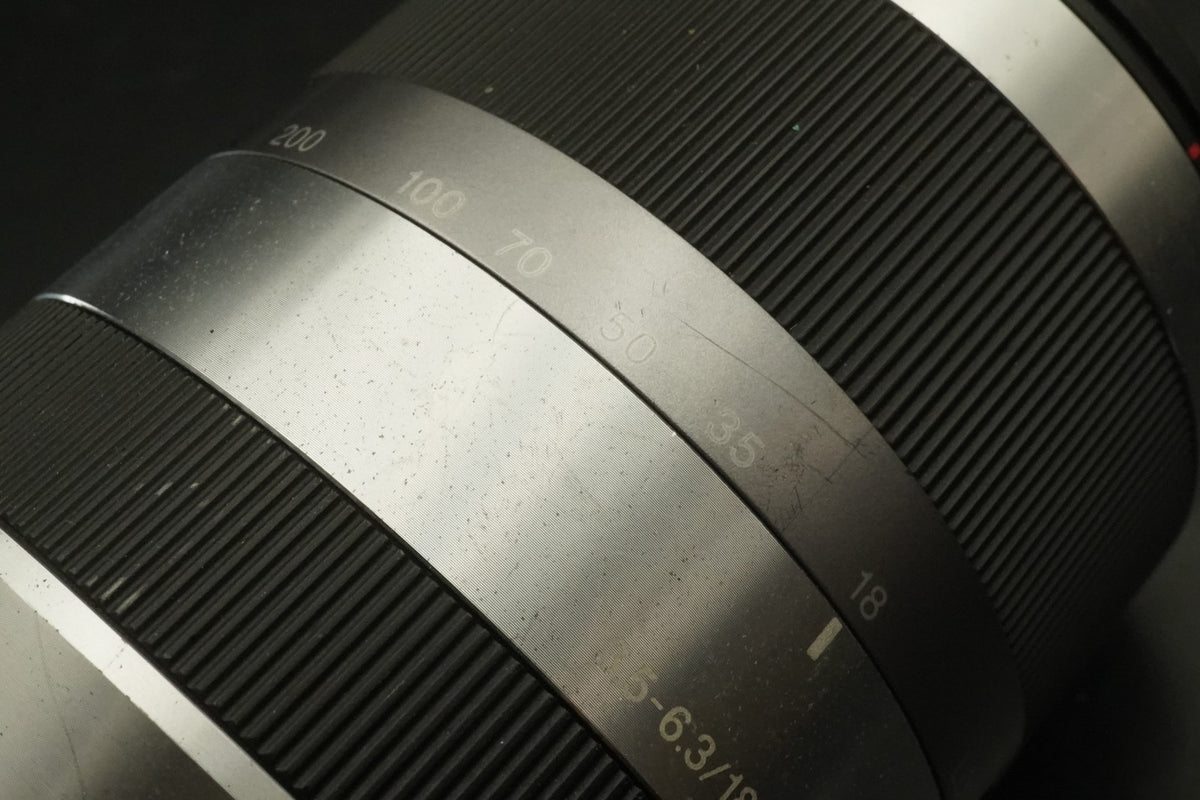 Sony E 18-200mm f/3.5-6.3 OSS Lens E Mount SEL18200 Silver #12037