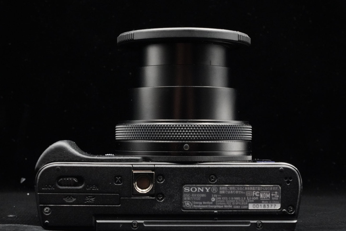 Sony Cyber Shot RX100 VI M6 Compact Digital Camera Black US Duty Paid B0492