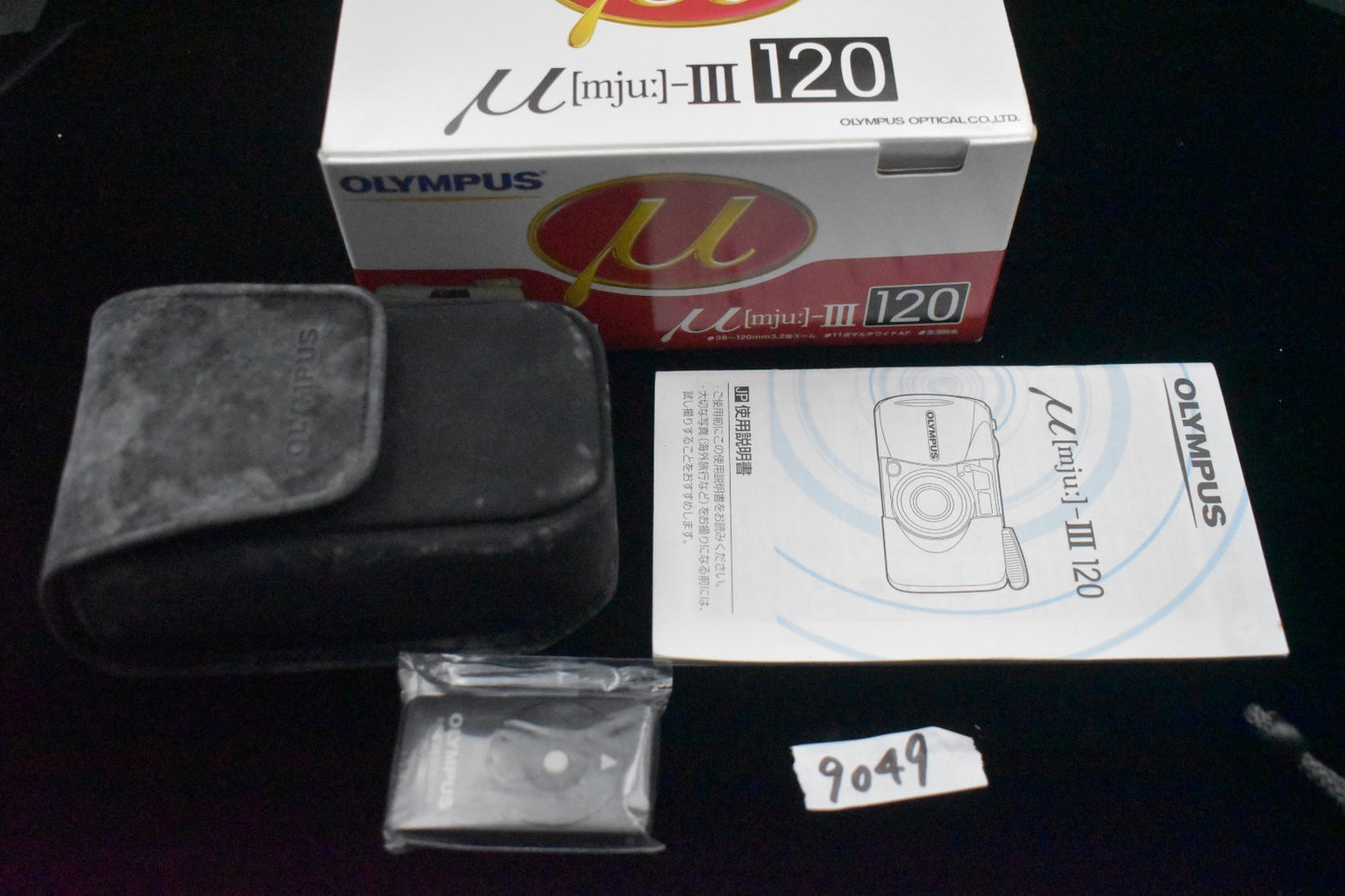 [US Duty Paid] Olympus mju μ III 120 Point & Shoot 35mm Film Camera JAPAN 9049