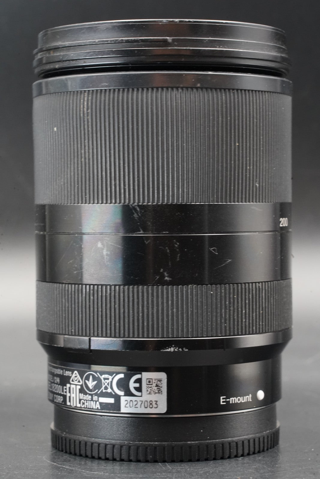 Sony E 18-200mm f/3.5-6.3 OSS LE Black Lens sony E Mount SEL18200LE #11323