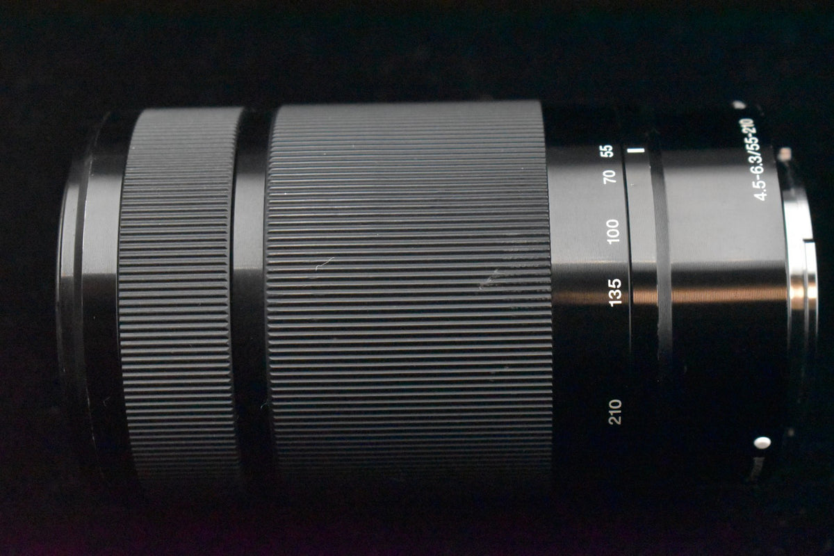 Sony 55-210mm F/4.5-6.3 E Mount OSS Telephoto Lens SEL55210 Black #10548