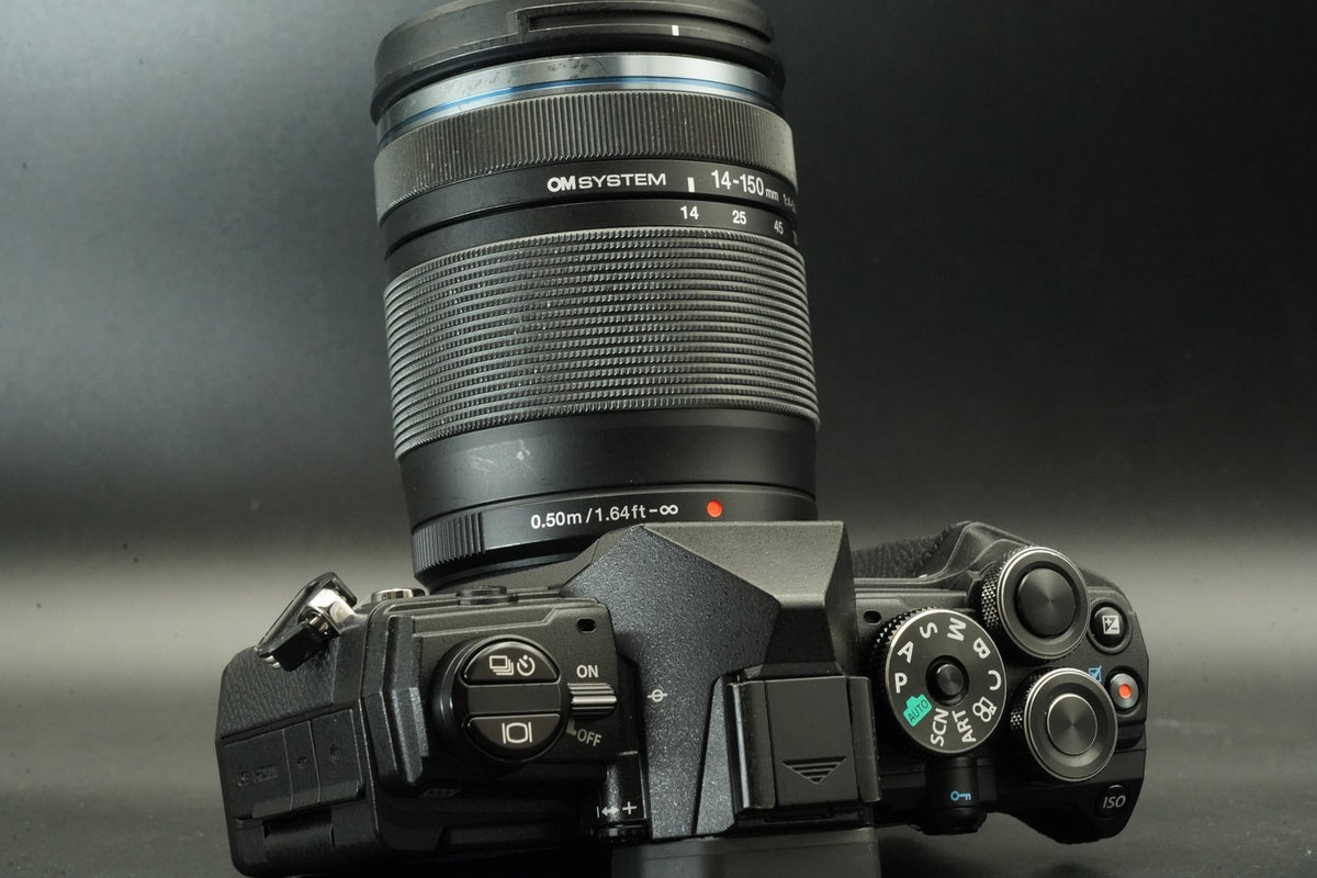 OM SYSTEM OM-5 Black + 14-150mm F/4-5.6 II Lens Kit -3439 cuts- #11676