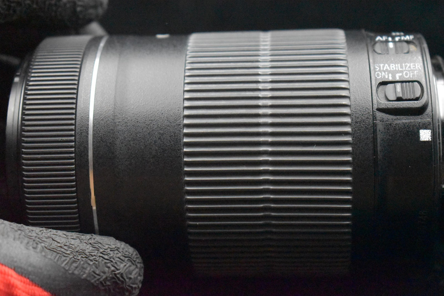 Canon EF-S 55-250mm f/4-5.6 IS STM Zoom Lens Black US Duty Paid
