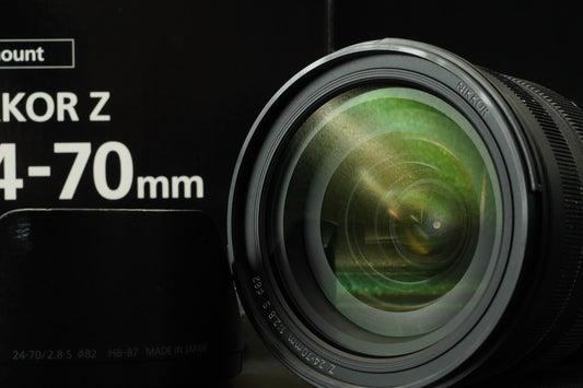 Objectif Nikon Nikkor Z 24-70 mm F/2,8 S US STOCK #11605