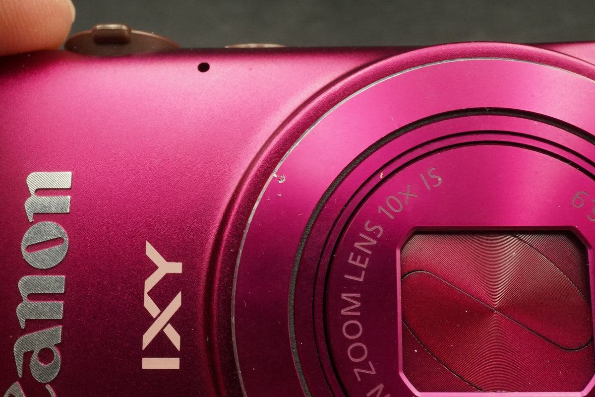 Canon IXY 620F Pink ELPH 330 12.1MP 10x zoom Digital Camera #12441