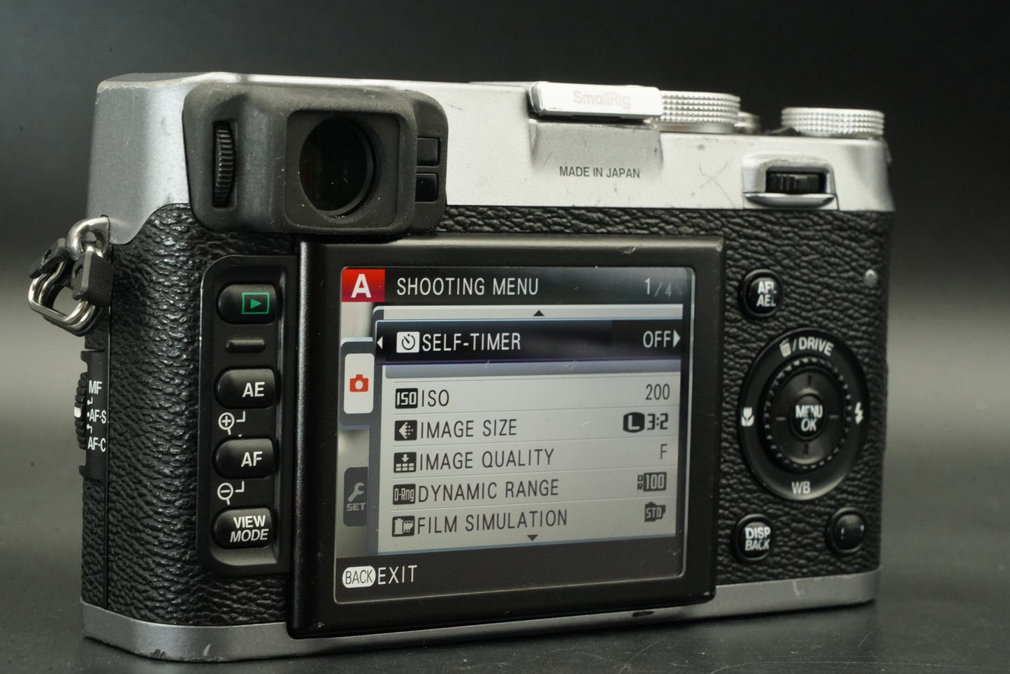 Fujifilm X100 FinePix X Series 12.3MP Silver Digital Camera US Duty Paid 11656