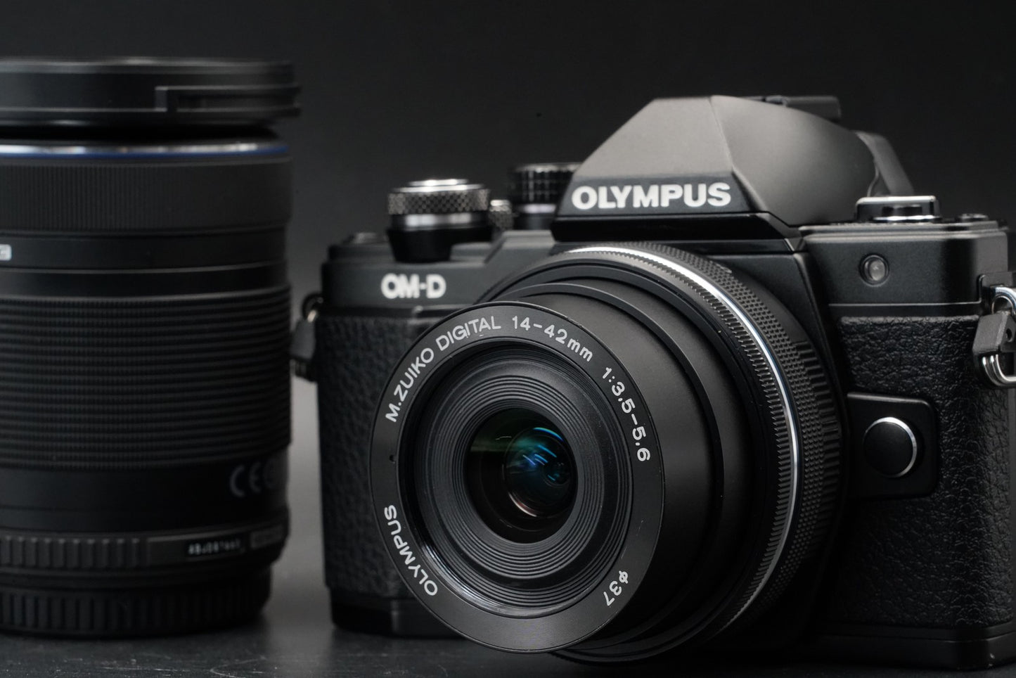 Olympus OM-D E-M10 Mark II 16.1MP Digital Camera Black w/ 2 Lens 10750