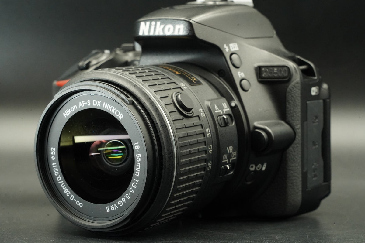 Nikon D5500 DSLR Digital Camera with AF-S Lens -246K cuts- #12086