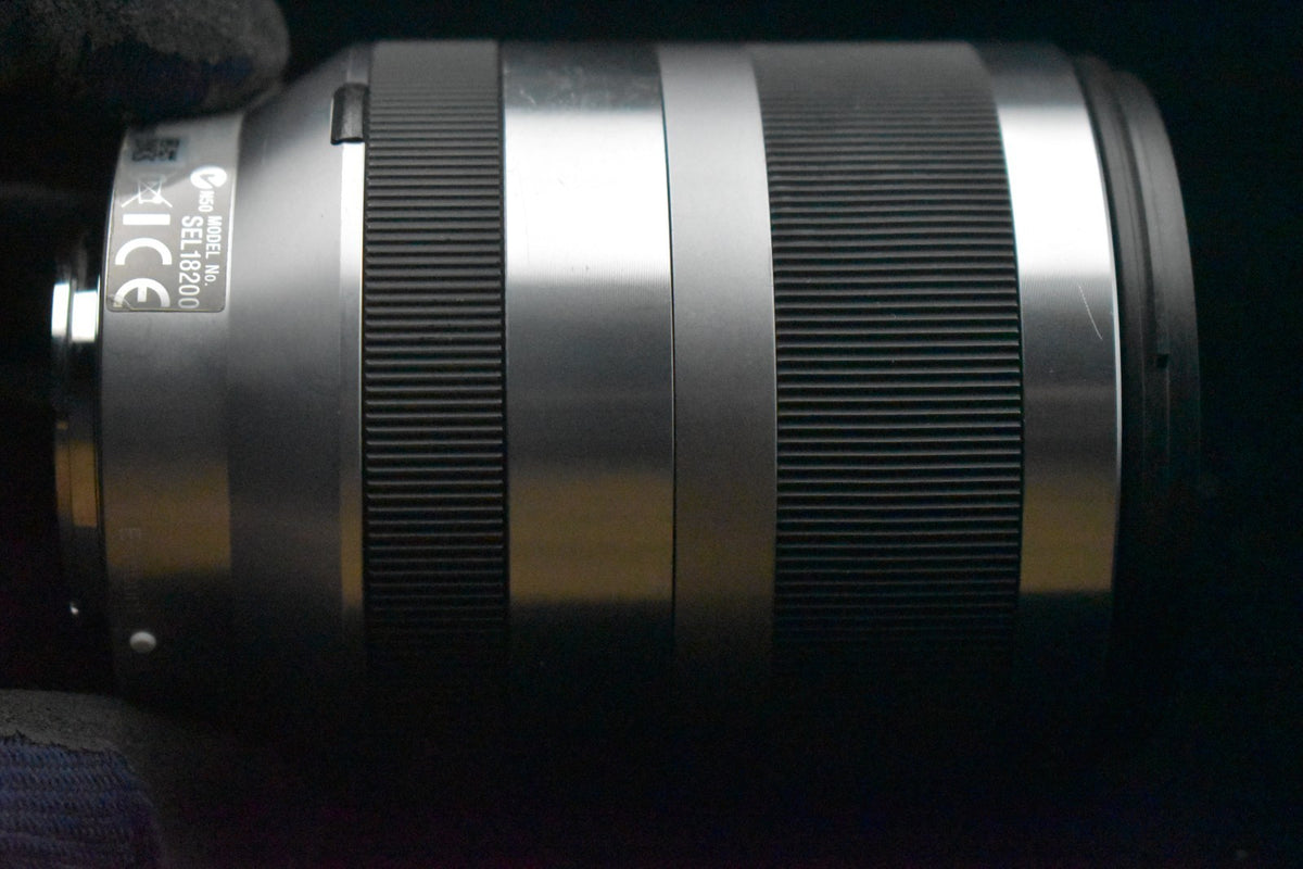 [US Duty Paid] Sony E 18-200mm f/3.5-6.3 OSS silver Lens E Mount SEL18200 9073