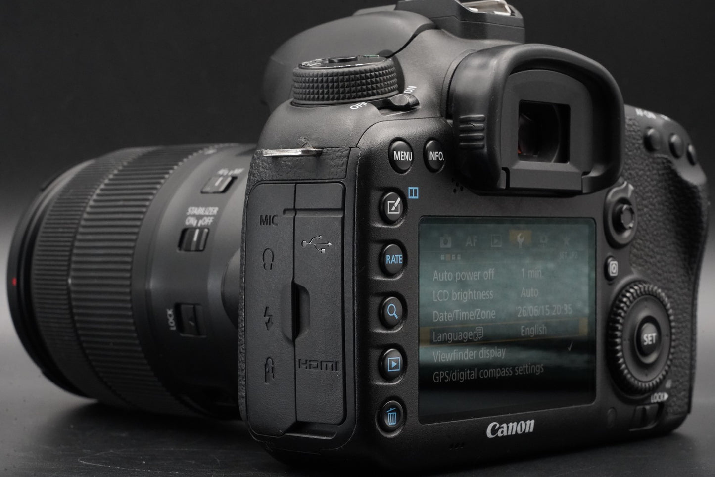 Canon EOS 7D Mark II DSLR Camera w/ EF 18-135 IS USM Lens 10865