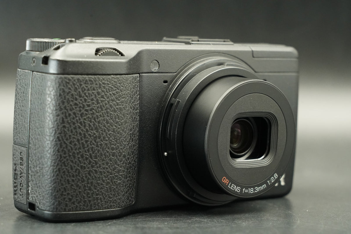 RICOH GR 16.2MP Digital Compact Camera Black JAPAN #12167
