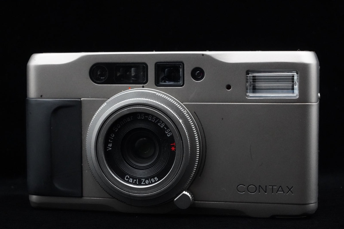 Contax TVS Point & Shoot 35mm Film Vintage Camera Tested! US STOCK #9801
