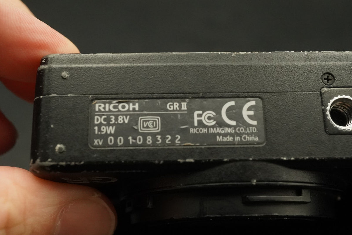 RICOH GR II 16.2 MP Compact Digital Video Camera -45900 cuts- #12147