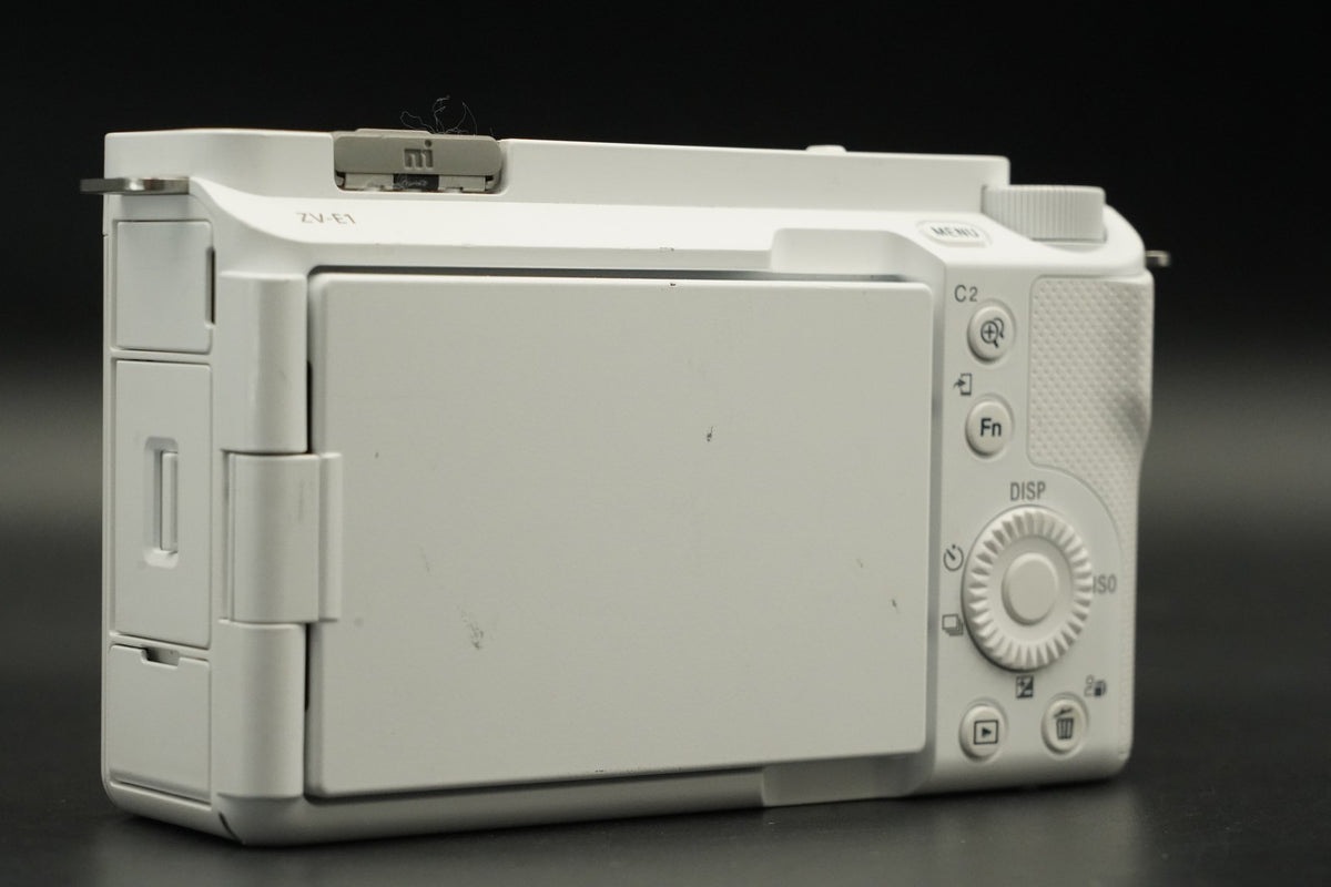 Sony Alpha ZV-E1 4K UHD Mirrorless Camera English White US STOCK #11520