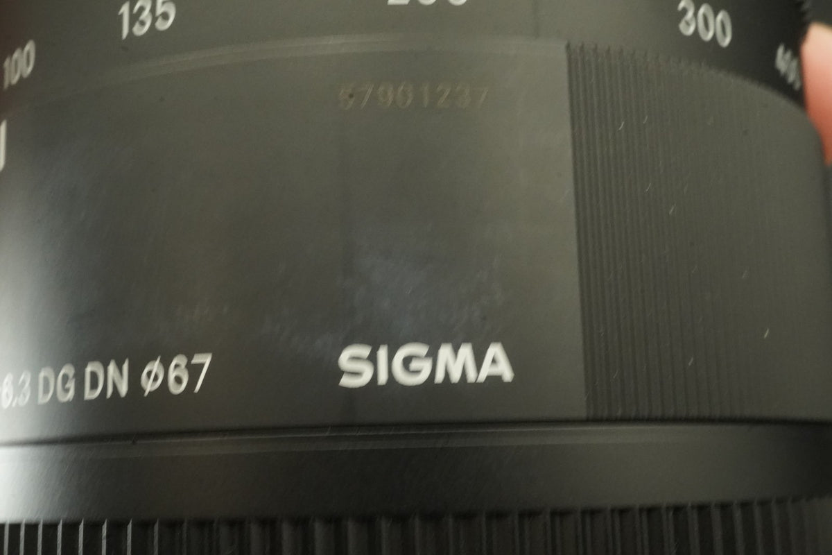 SIGMA 100-400mm F/5-6.3 DG DN OS Contemporary Lens Sony E #12265