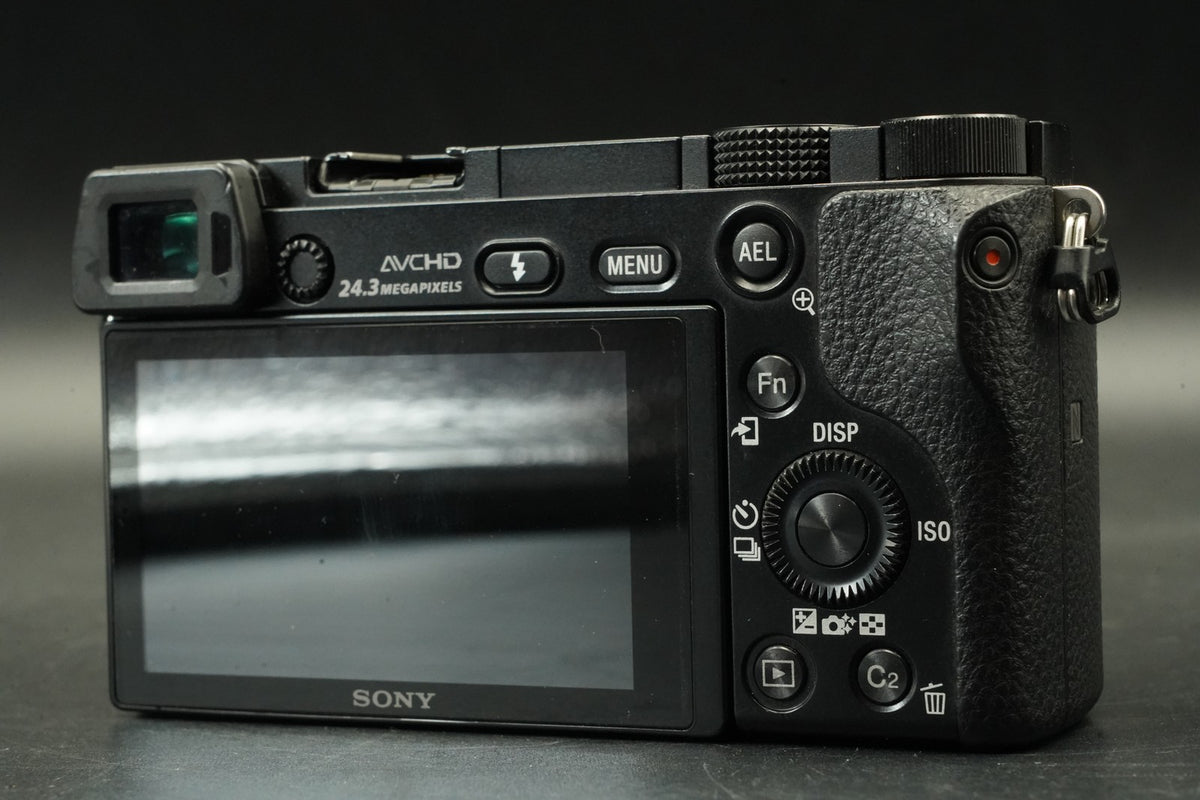 Sony a6000 Digital Mirrorless Camera Black w/ 16-50 + 55-210mm -24585 cut #12012