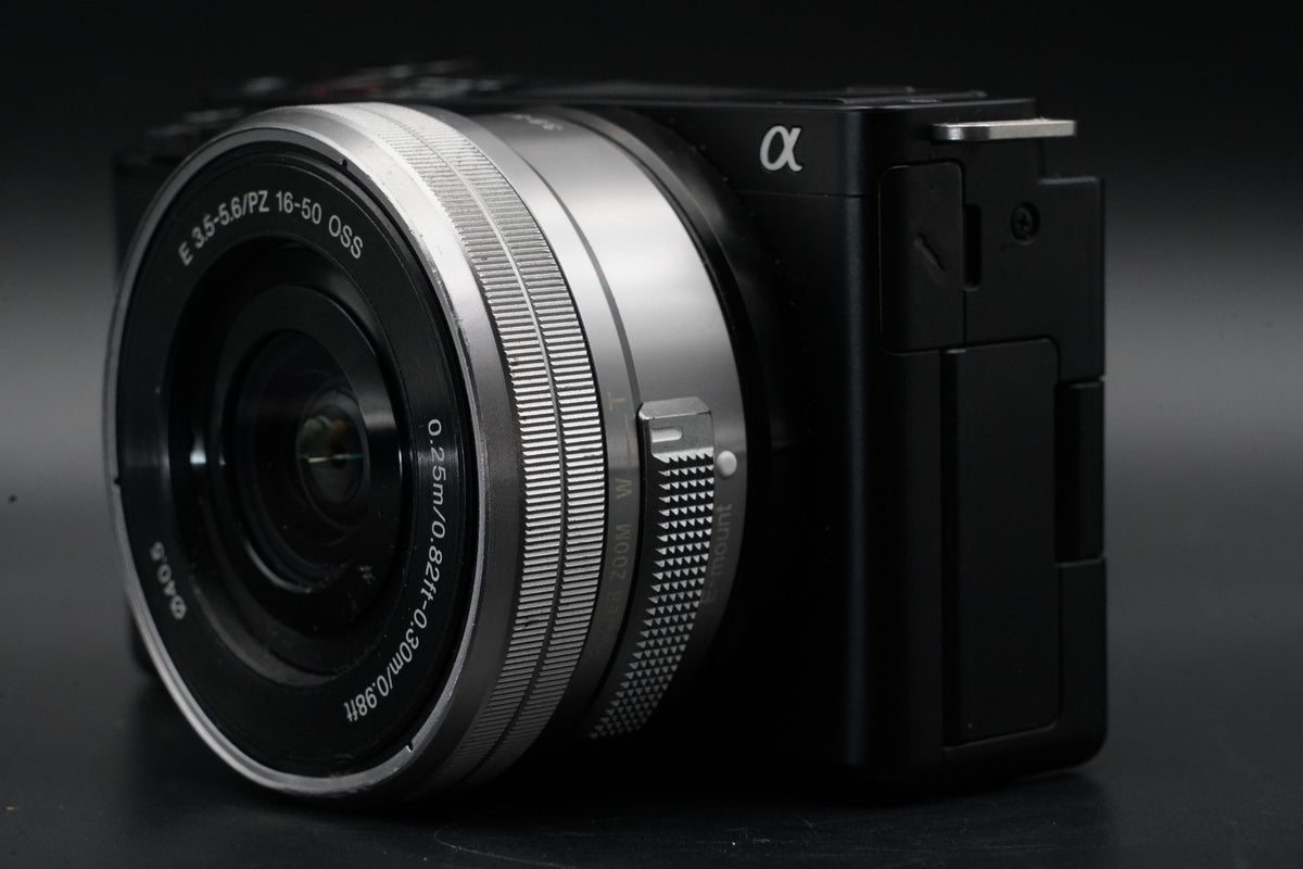 Sony Alpha ZV-E10 Mirrorless Vlog Camera with 2 Lenses Black #10625