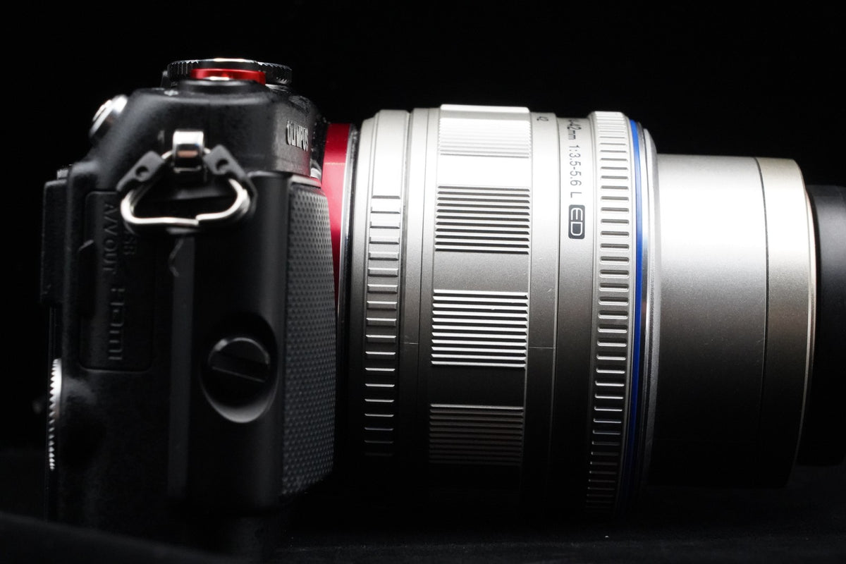 Olympus Pen Lite E-PL6 16.0MP Body Black w/ Lens US STOCK #10224