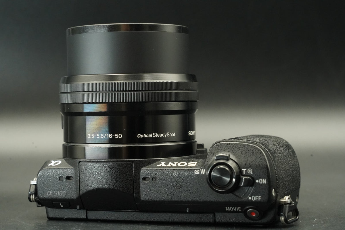 Sony Alpha a5100 Mirrorless Digital Camera w/ Lens Black -45722 cuts- #11838