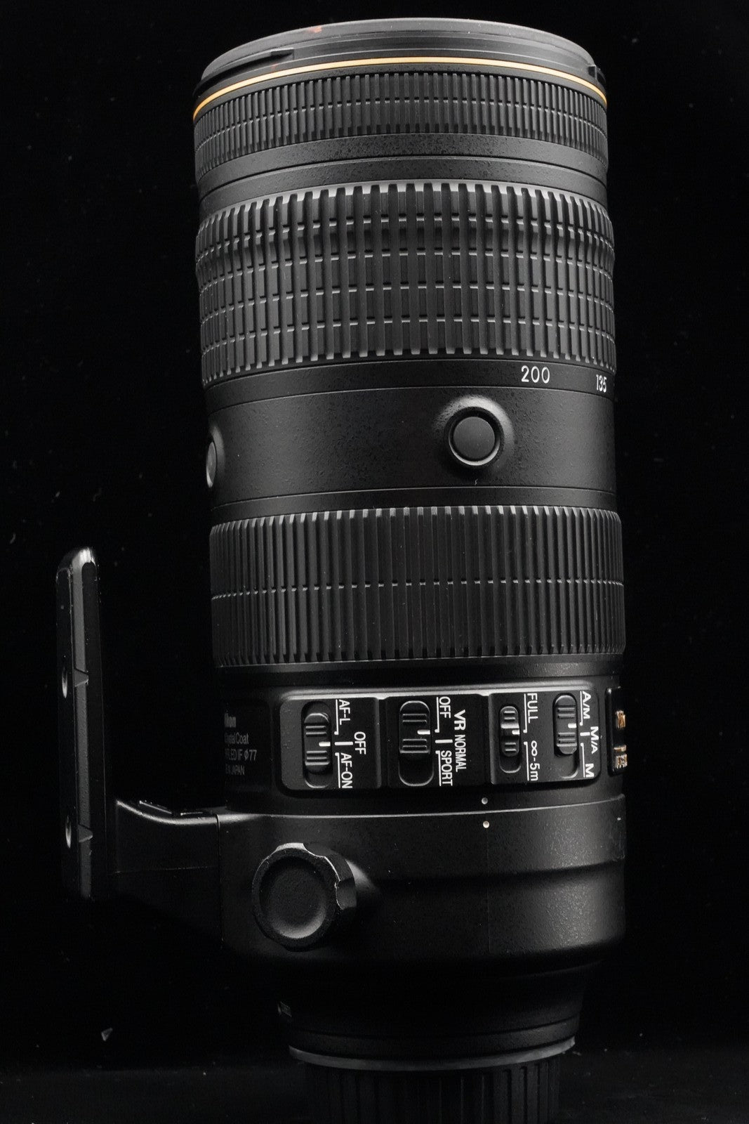 Nikon AF-S NIKKOR 70-200mm f/2.8E FL ED VR Lens US Duty Paid JAPAN 10698