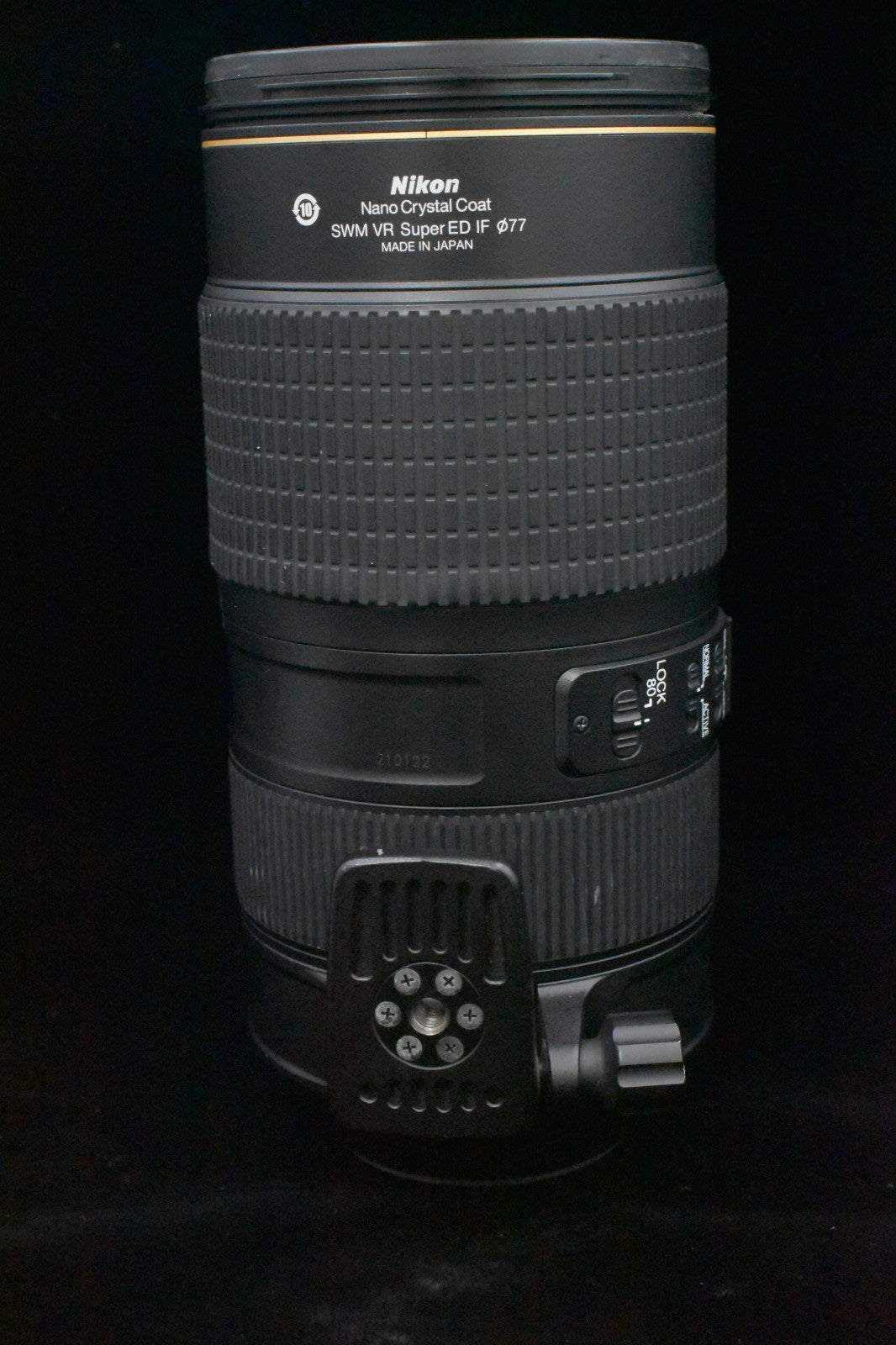 Nikon AF-S Nikkor 80-400mm f/4.5-5.6 G ED VR Zoom Lens US Duty Paid 10381
