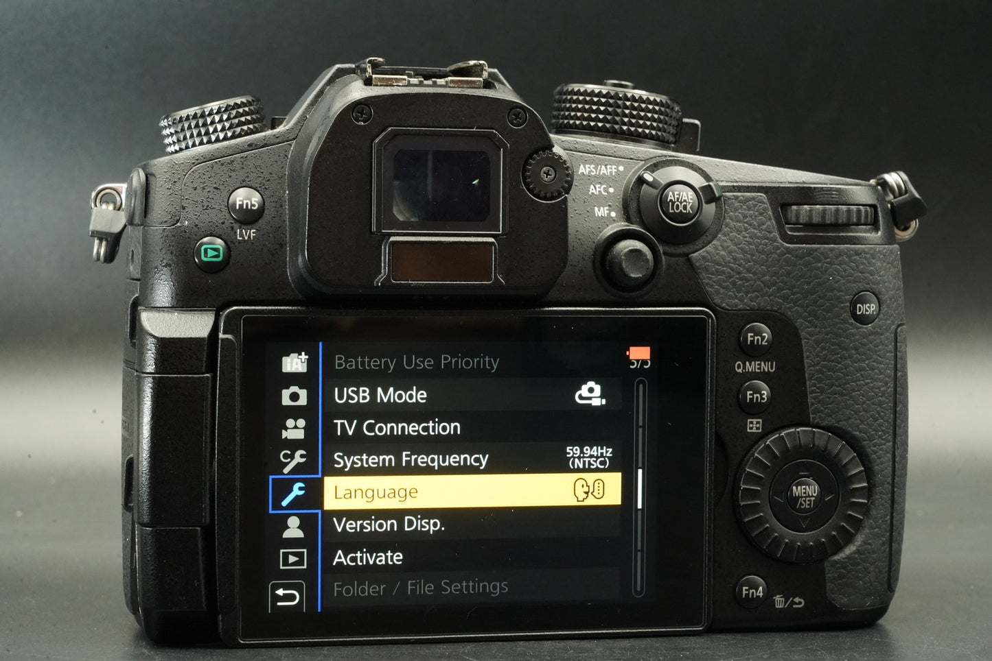 Panasonic Lumix DC-GH5 20.3MP Mirrorless Body #11788