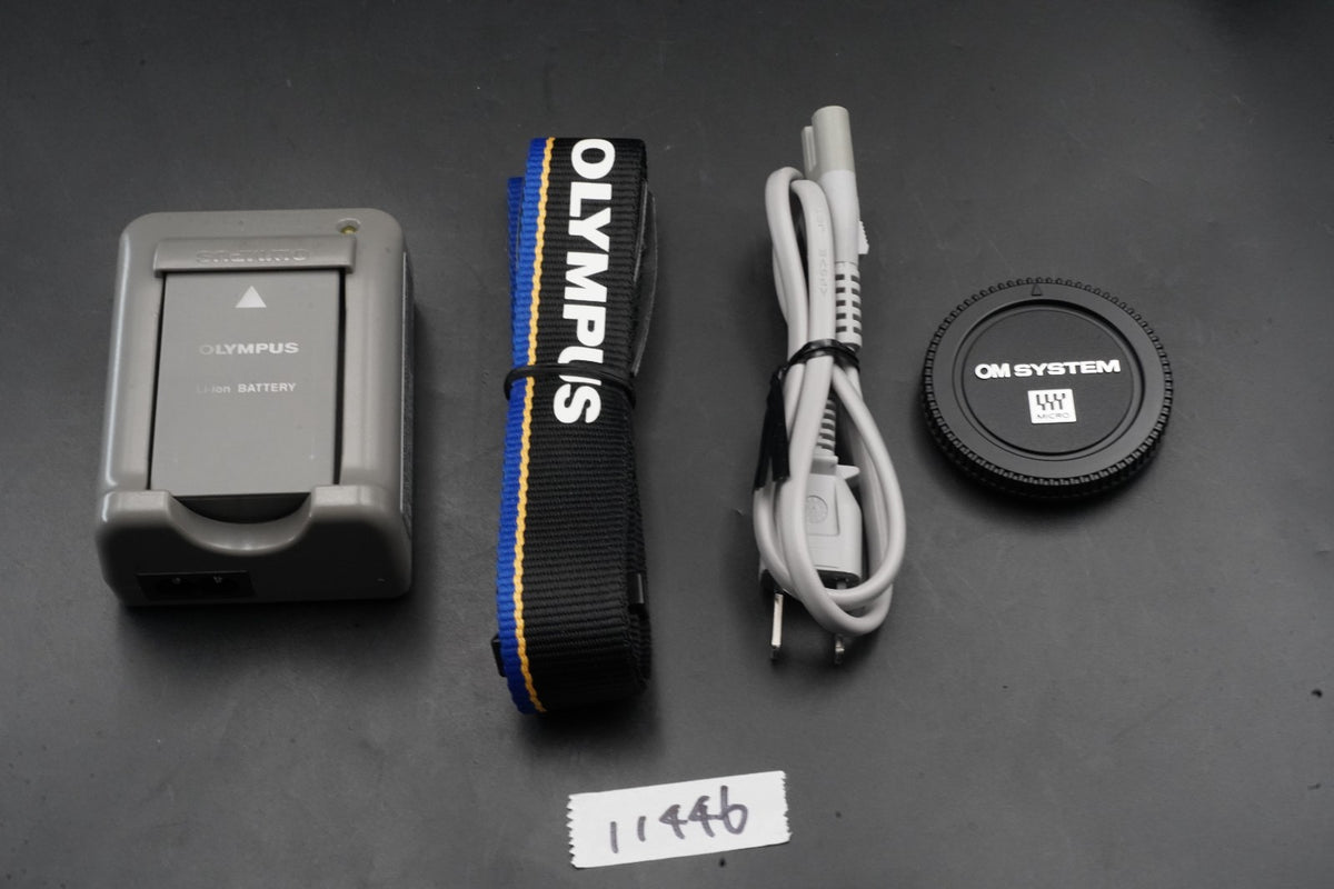 Olympus OM-D E-M10 Mark III Silver Digital Camera Body Only -782 cuts- #11446