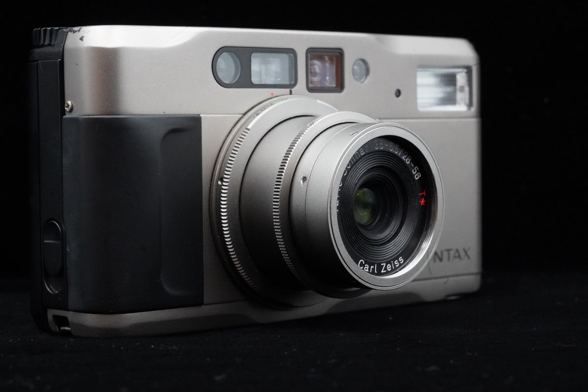 Contax TVS Point Shoot 35mm Film Vintage Camera Tested US STOCK #9747