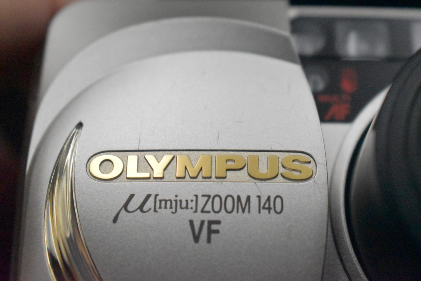 [1 Yr Warranty] OLYMPUS mju zoom 140 VF 35mm Film Camera Gold From US🇺🇸 9118
