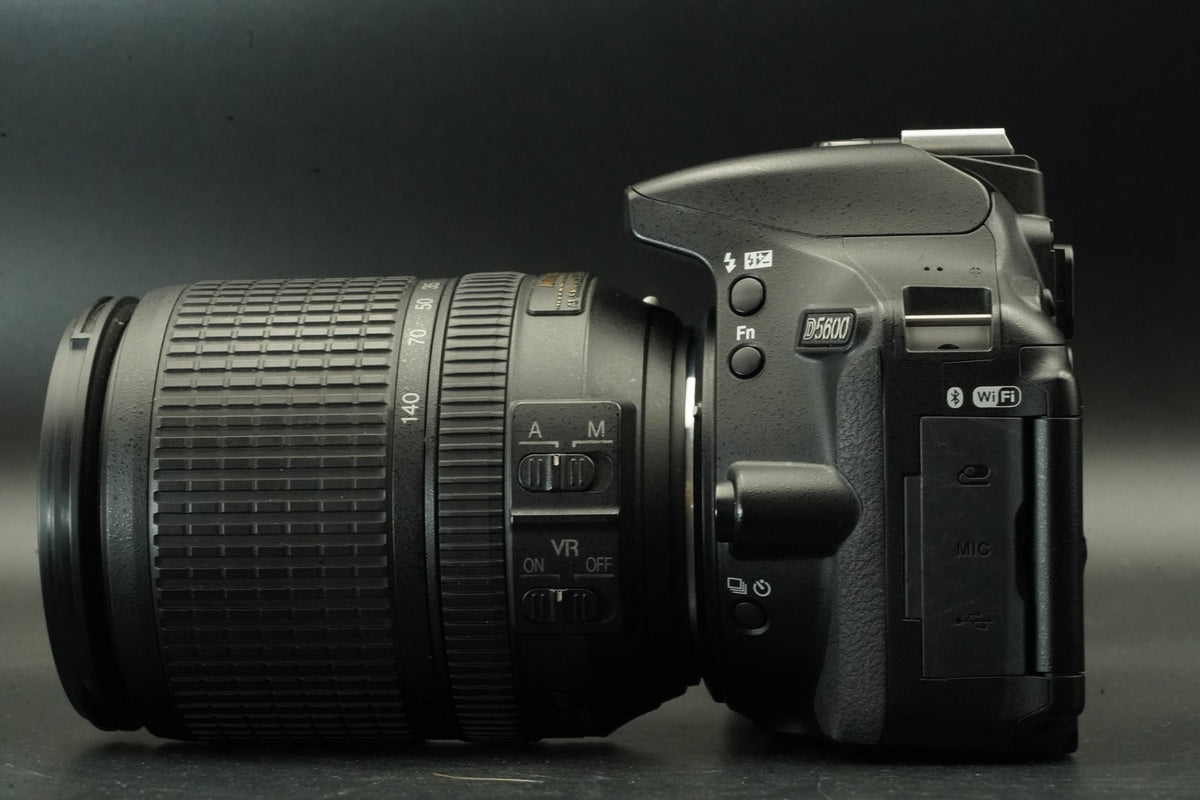 Nikon D5600 DSLR Camera w/ AF-S 18-140mm f/ 3.5-5.6 G ED VR -13671 cuts- #11854
