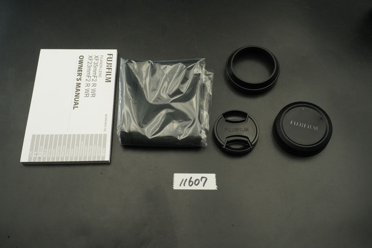 Objectif FUJIFILM Fujinon XF 23mm f/2 R WR pour monture X Japon #11607