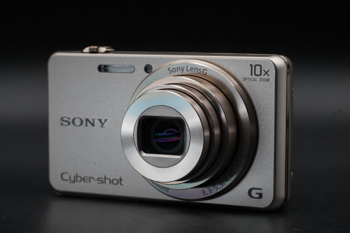 Sony Cyber-Shot DSC-WX220 Silver 18.2 MP Digital Camera English OK #11183