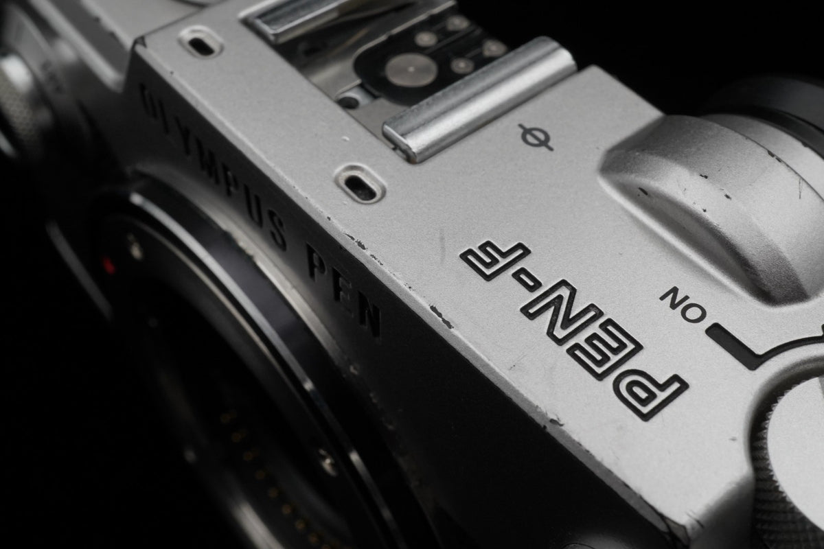 Olympus PEN-F Digital Mirrorless Camera Digital Camera Silver -5034 cut- #12157