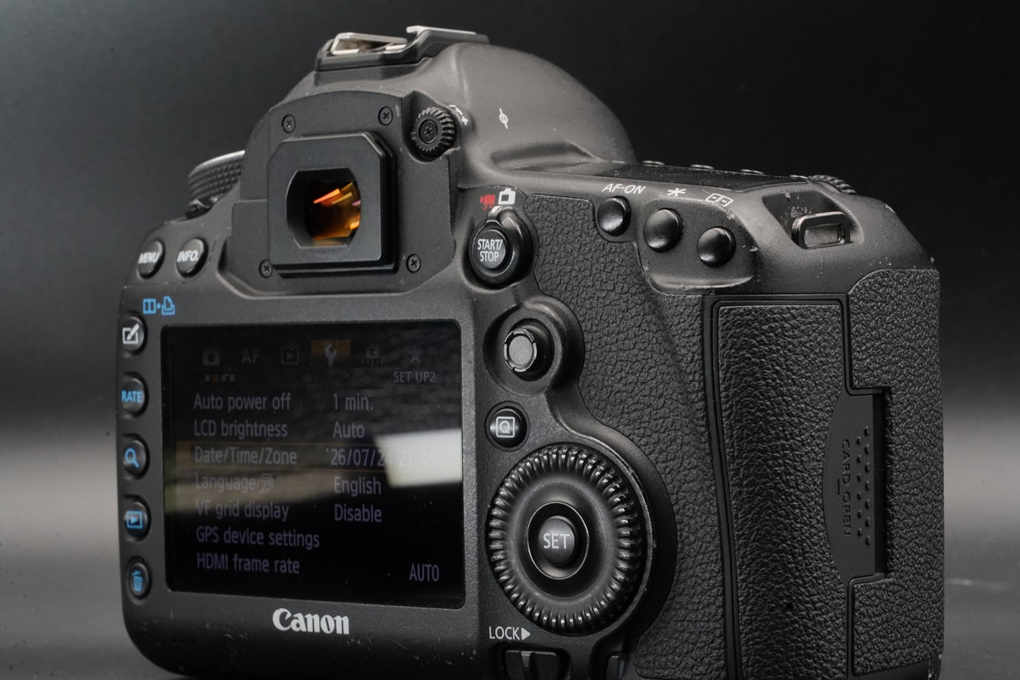 2783 cuts! Canon EOS 5D Mark III Digital Full Frame Camera DSLR 11502