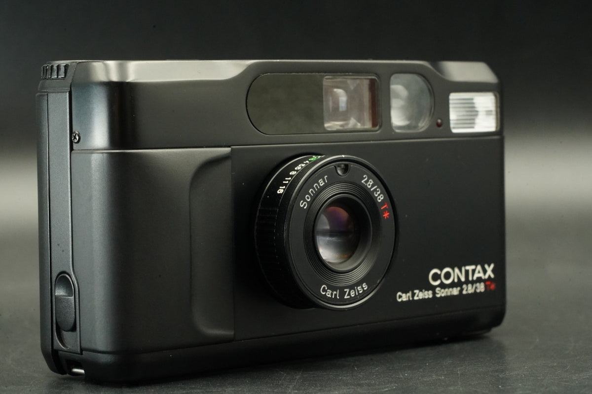 Contax T2 Titan Black 35mm Point & Shoot Film Camera #12166