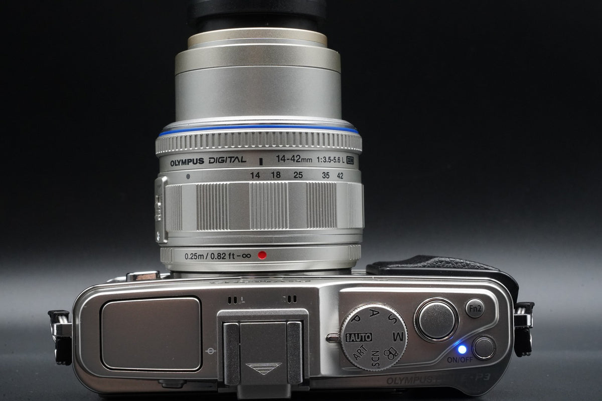 Olympus PEN E-P3 12.3MP Digital Camera Silver US STOCK #10538