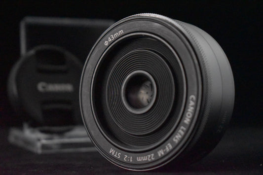 Canon EF-M 22mm f/2 STM Lens for EOS M EF-M Mount Silver US STOCK #11249