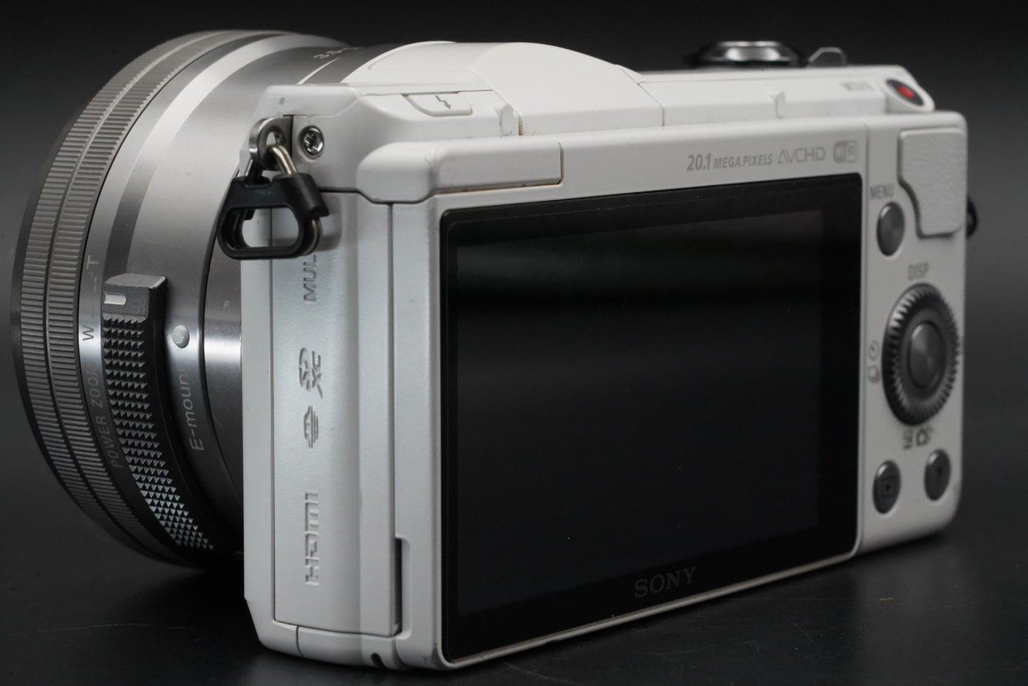 Sony Alpha a5000 Mirrorless Digital Camera White with 2 Lenses 10923