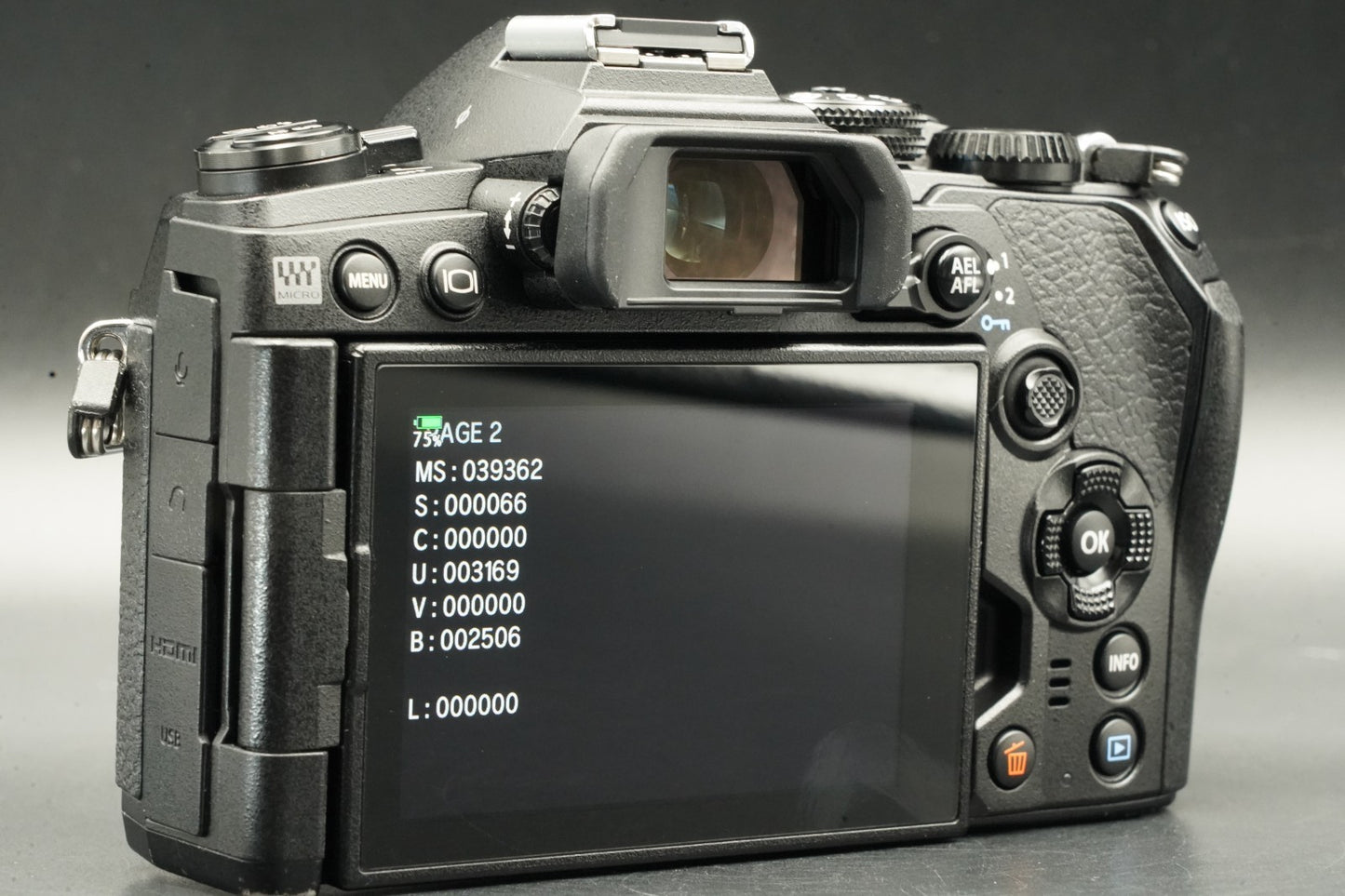 Olympus OM-D E-M1 Mark III Mirrorless Camera Body -Shutter Count 39362 #11529