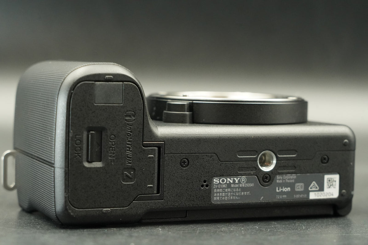 Sony ZV-E10 II Mirrorless Digital Camera Black #12096