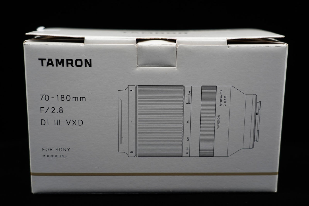 Lente Tamron 70-180 mm F/2,8 Di III VXD para Sony E Mount US STOCK #11443