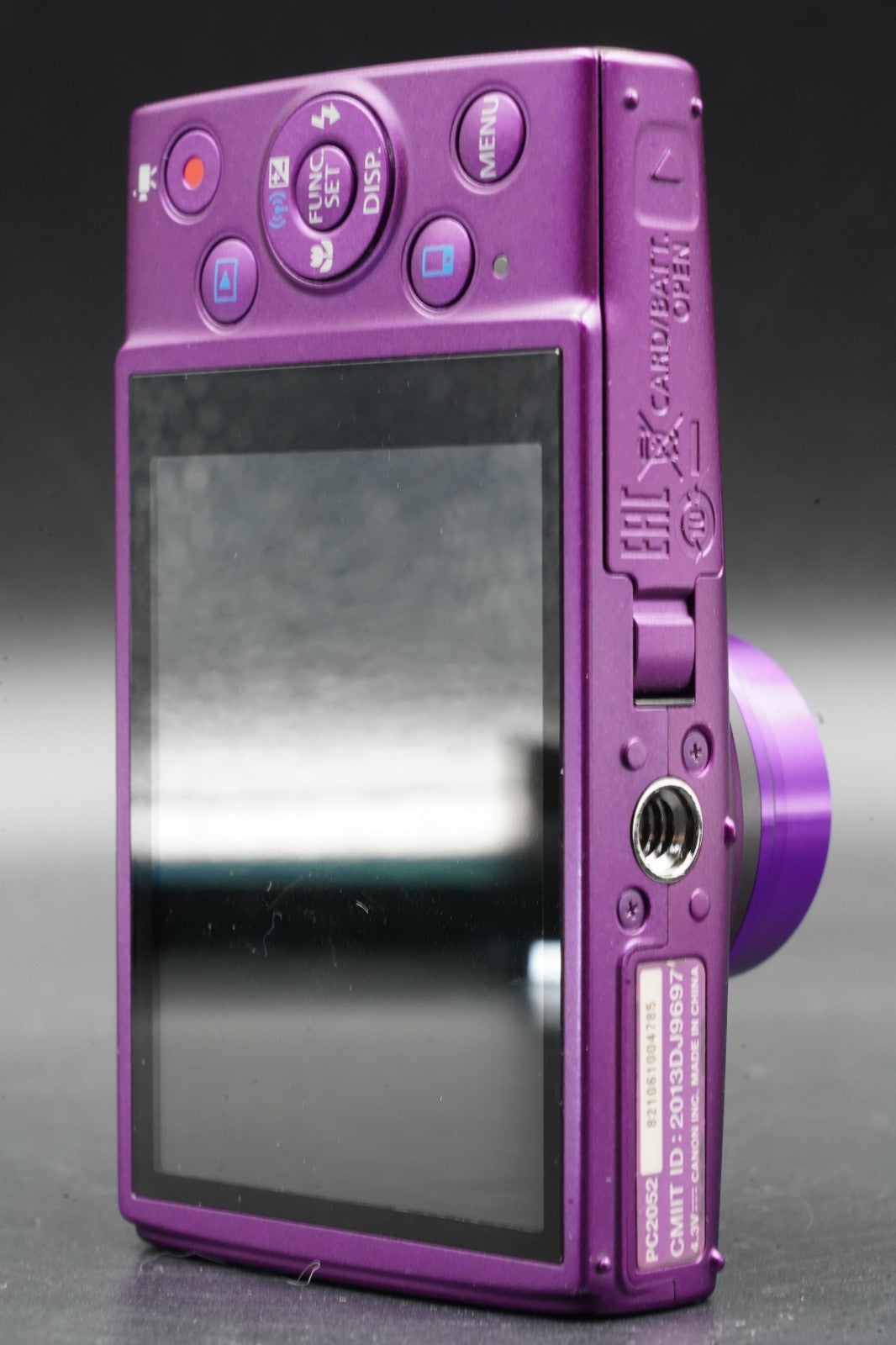 Canon PowerShot ELPH 340 HS Purple 16MP 12x Zoom WiFi Camera IXY 630 Japan 11328