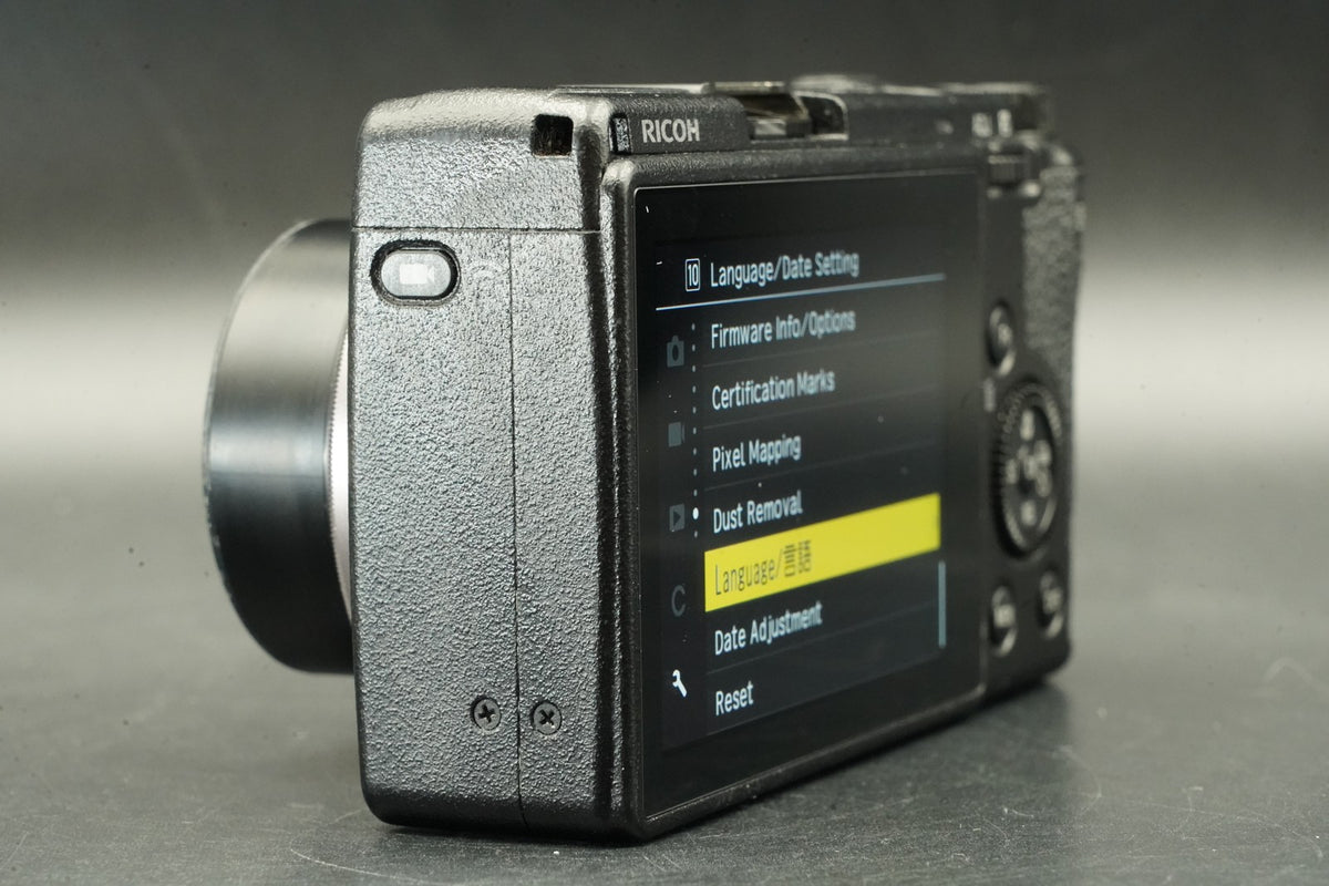 RICOH GR IIIx 24.2MP Black Compact Digital Camera -1777 cut- #12152
