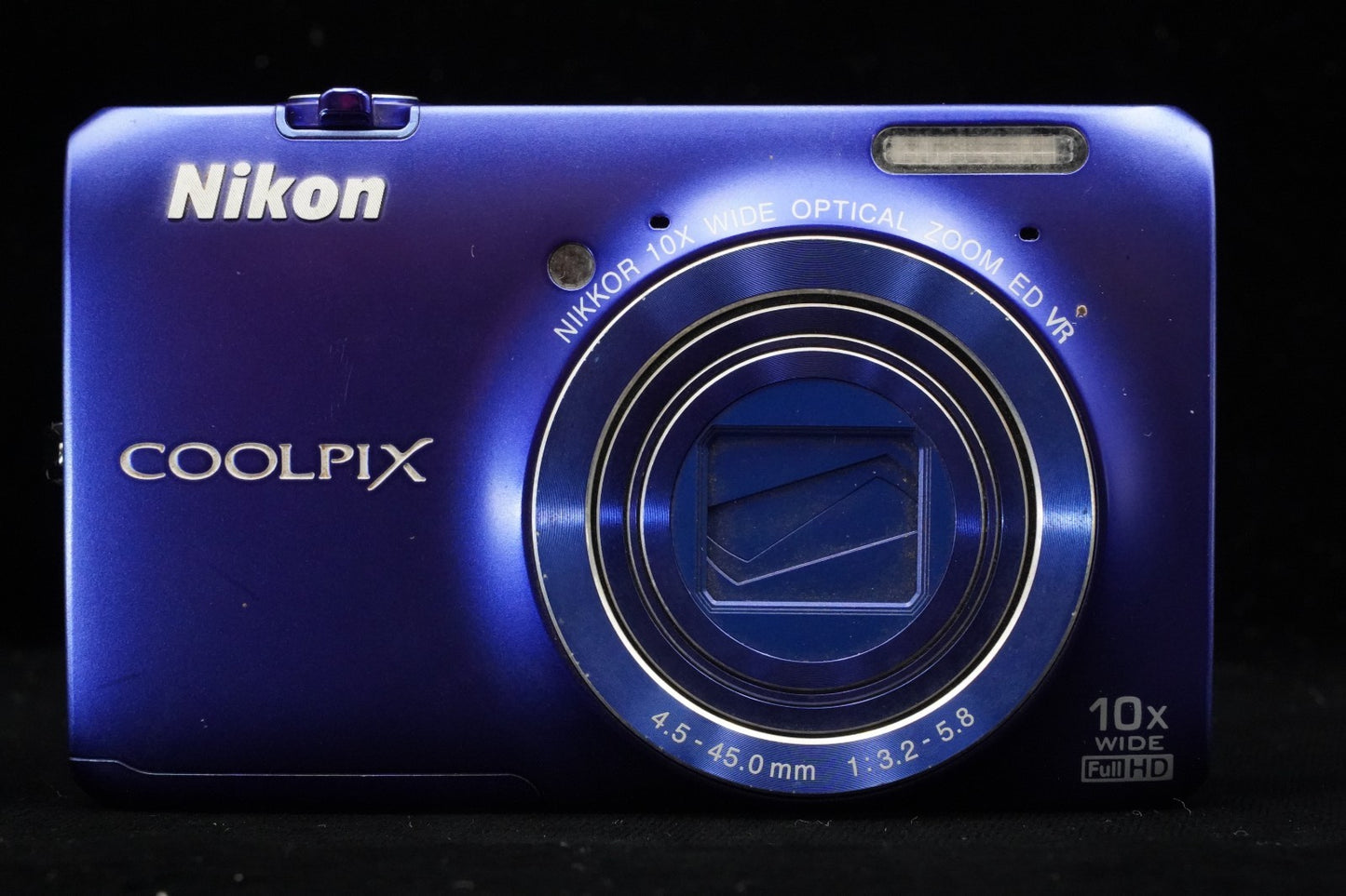 [US DUTY PAID] Nikon COOLPIX S6300 Blue 16.0MP Compact Digital Camera from CAL
