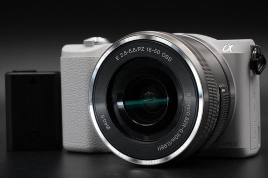 1281 cuts! Sony Alpha a5100 Mirrorless Digital Camera White 10753