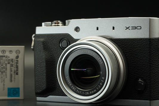 Fujifilm FinePix X30 12.0MP Digital Camera Silver #11798